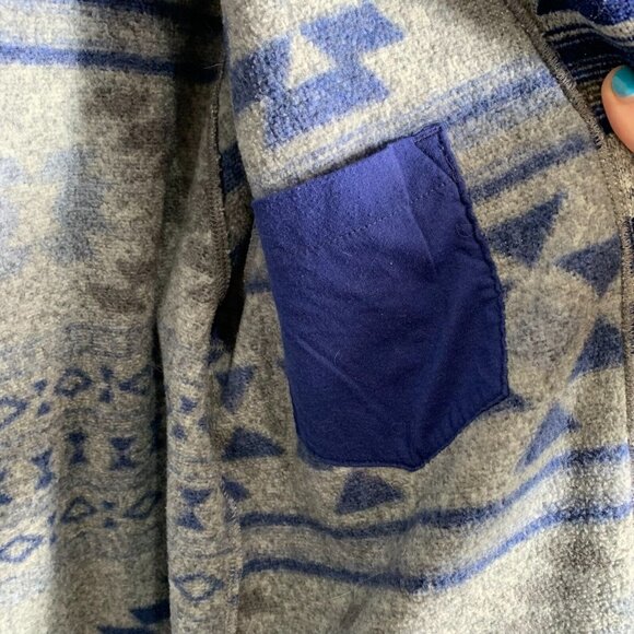 Levi's Southwestern Aztec Button Up Cardigan Shawl Sweater Multicolor Men's XL - Picture 7 of 9